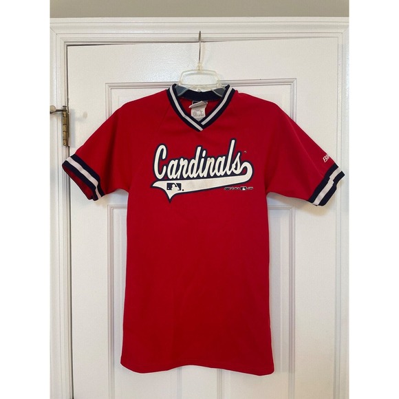 Vintage 1999 St. Louis Cardinals Jersey Shirt Small MLB Bike #5 Thomas Howard - Picture 1 of 7